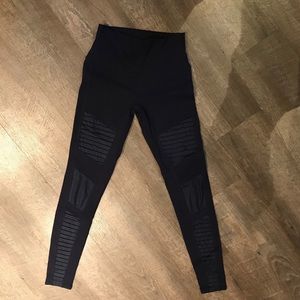 High-waisted motto legging - rich navy